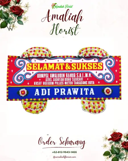 Papan Bunga Ucapan Selamat Dukuhmulyo